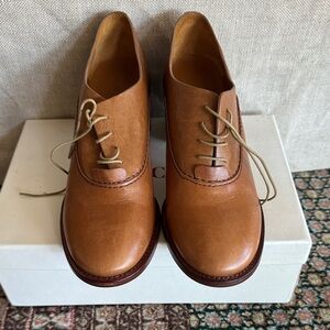 See By Chloe Brown Leather Derbys